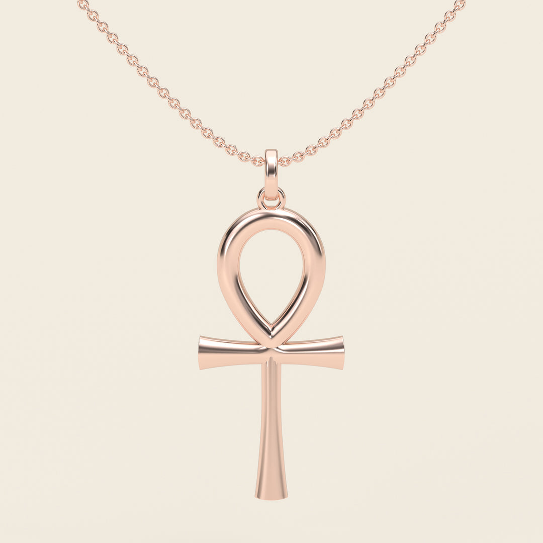 Ankh — Pendant — Large — 18k Rose Gold