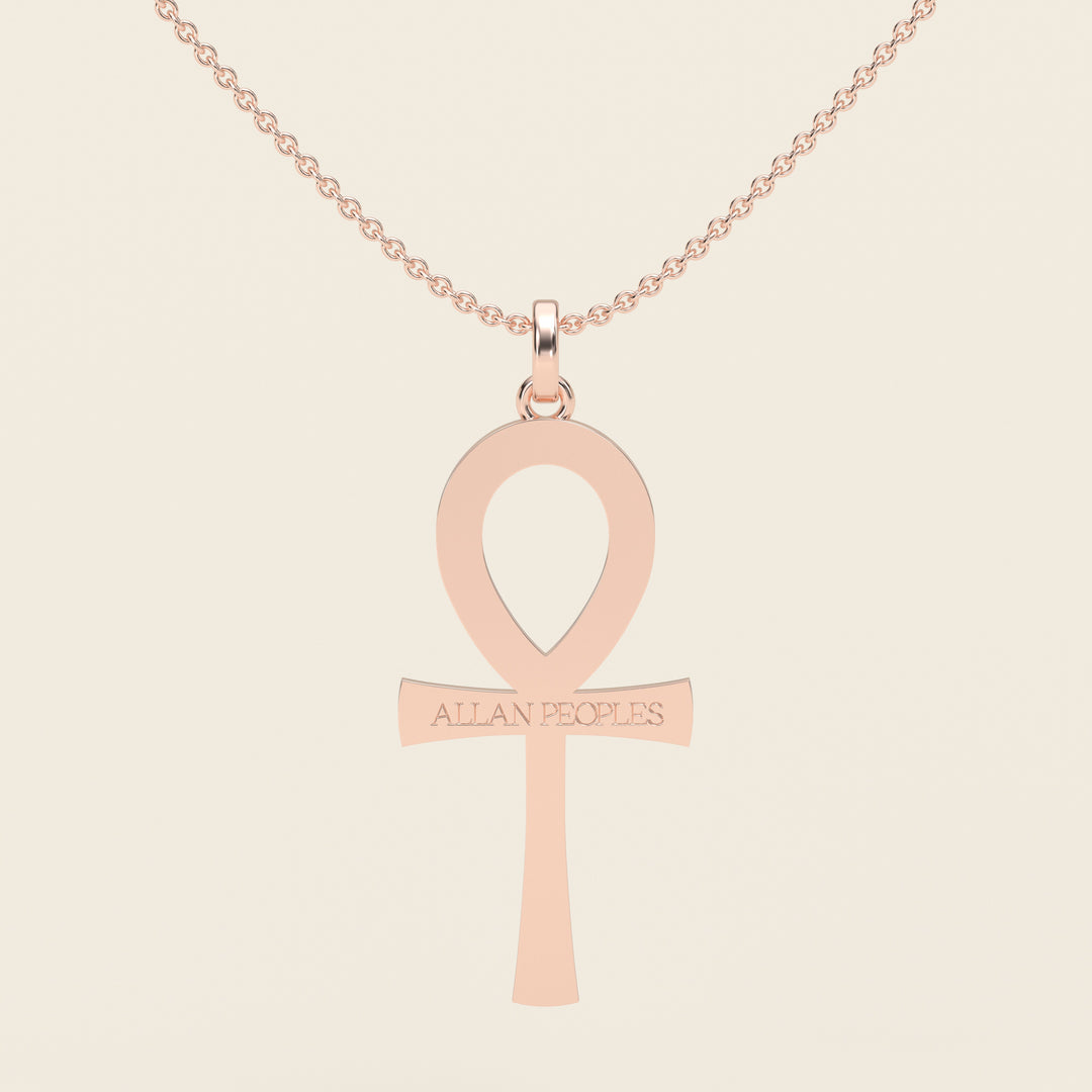 Ankh — Pendant — Large — 18k Rose Gold
