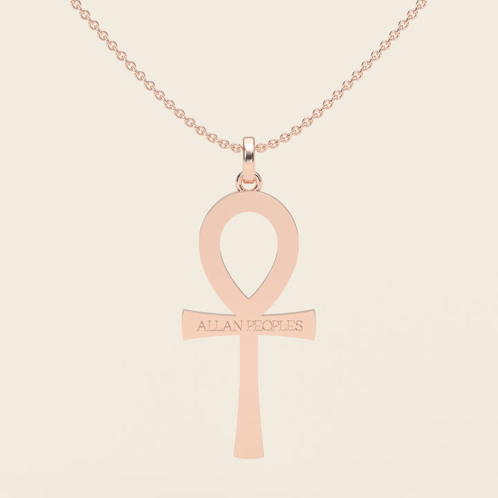 Ankh — Pendant — Large — 18k Rose Gold