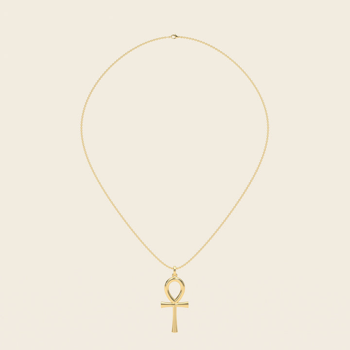 Ankh — Pendant — Large — 18k Yellow Gold