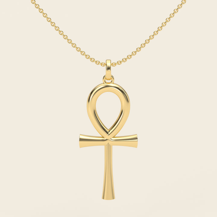 Ankh — Pendant — Large — 18k Yellow Gold