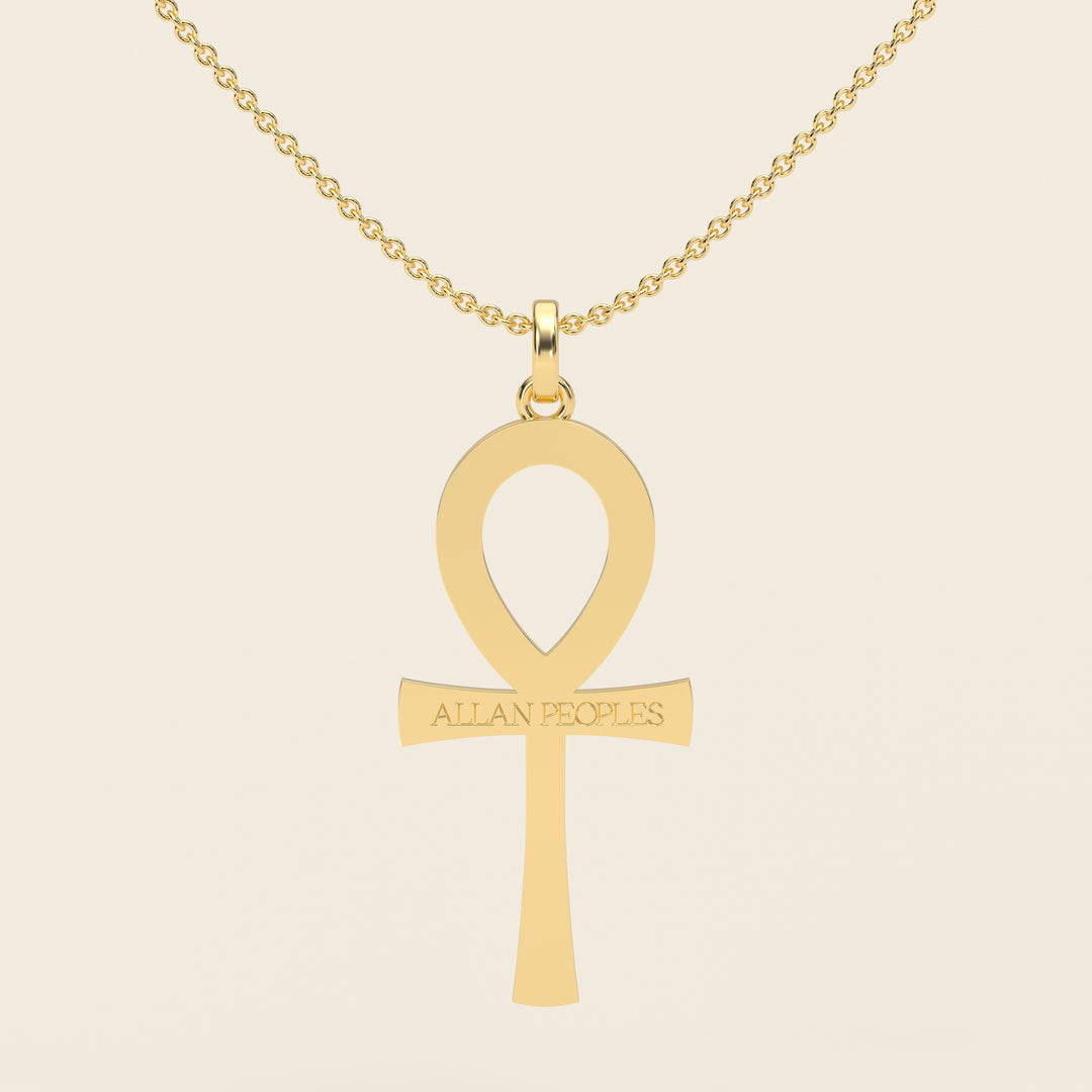 Ankh — Pendant — Large — 18k Yellow Gold