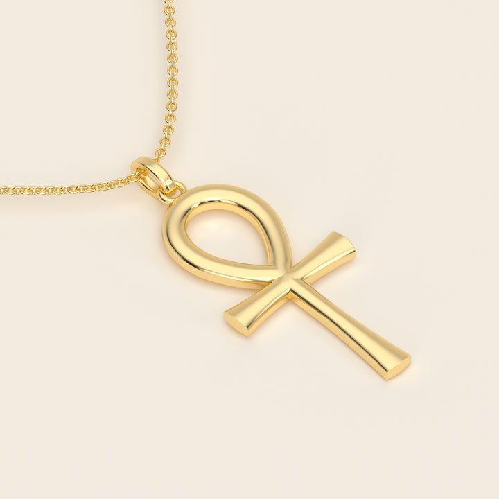 Ankh — Pendant — Large — 18k Yellow Gold