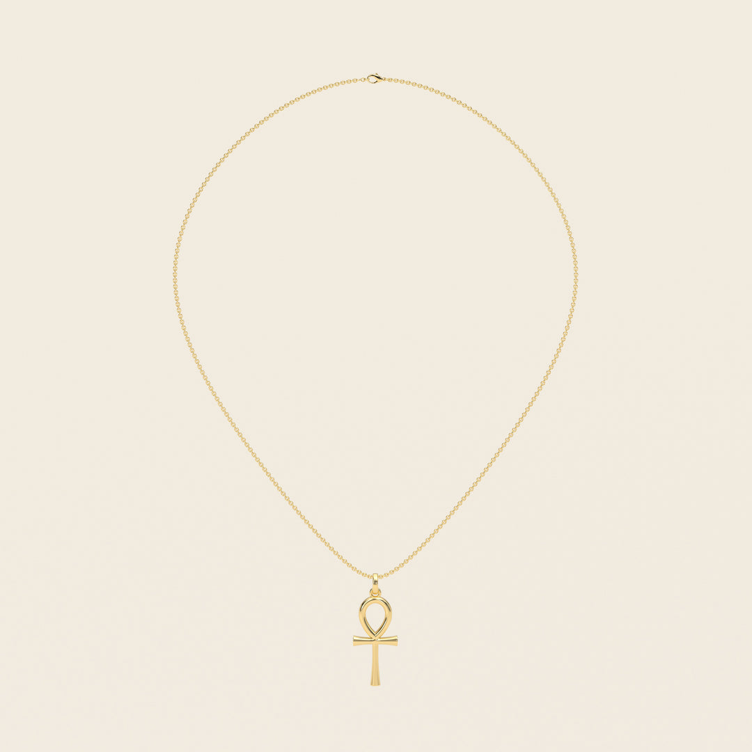 Ankh — Pendant — Medium — 18k Yellow Gold