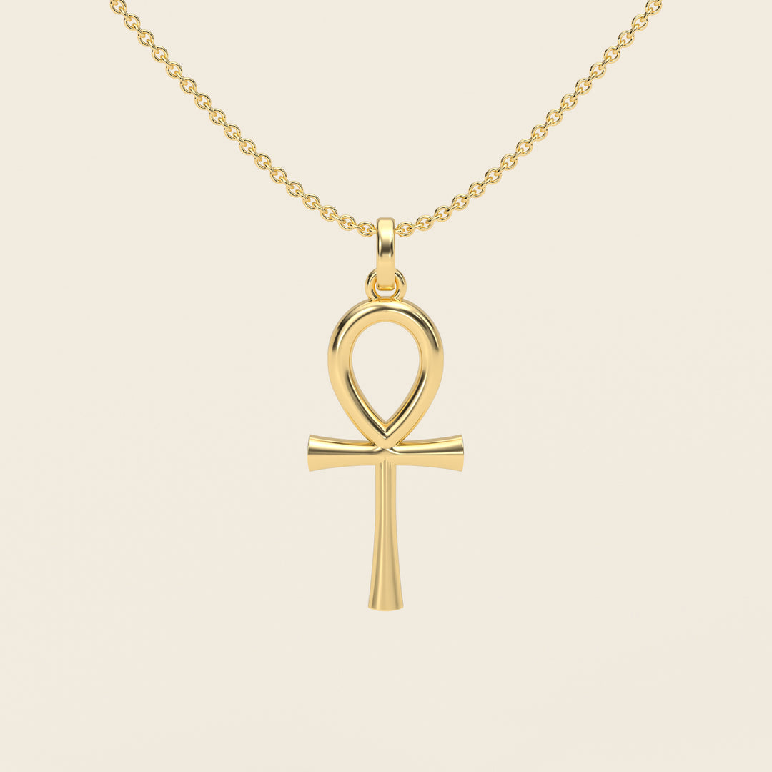 Ankh — Pendant — Medium — 18k Yellow Gold