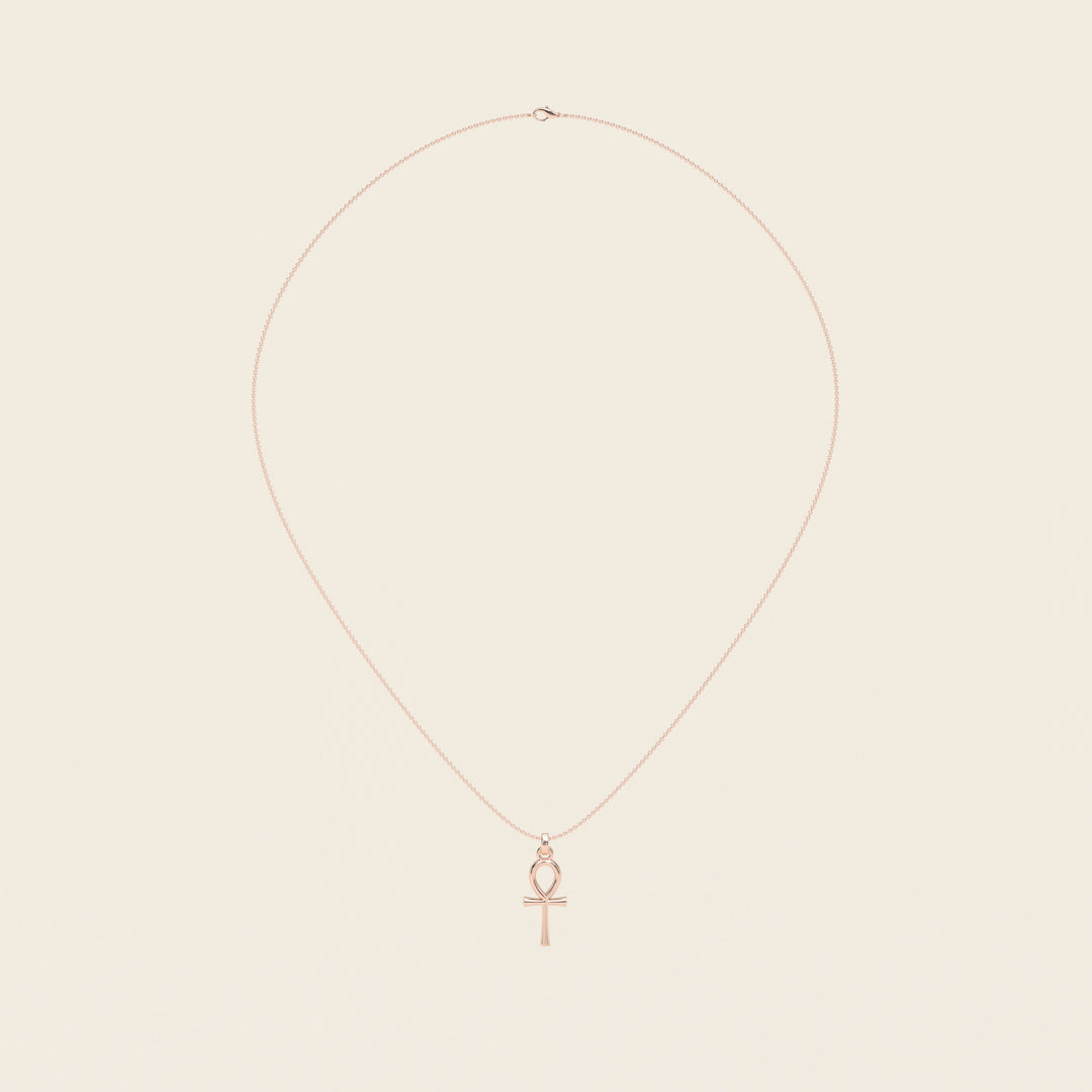 Ankh — Pendant — Small — 18k Rose Gold