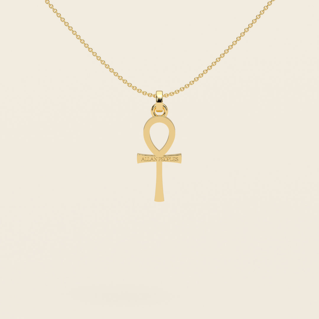 Ankh — Pendant — Small — 18k Yellow Gold