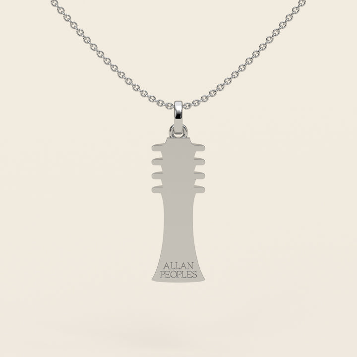 Djed — Pendant — Medium — Platinum