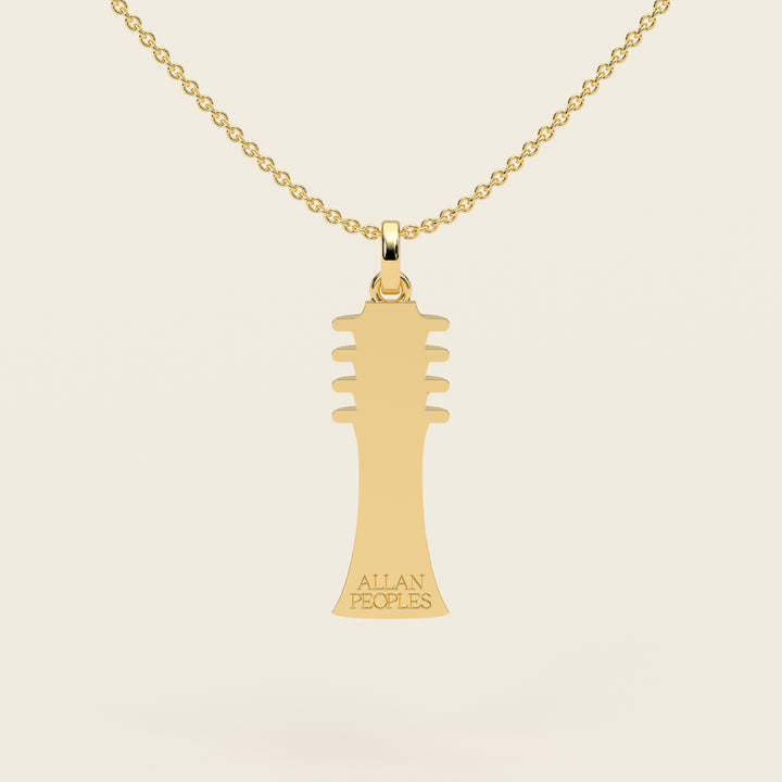 Djed — Pendant — Medium — 18k Yellow Gold