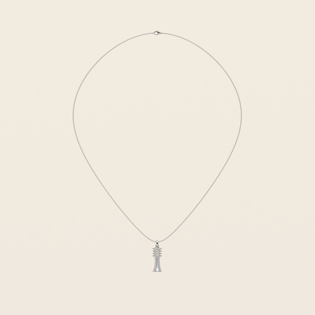 Djed — Pendant — Small — Platinum