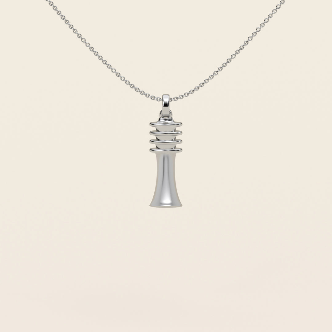 Djed — Pendant — Small — Platinum
