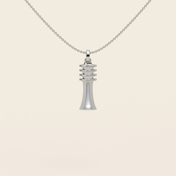 Djed — Pendant — Small — Platinum