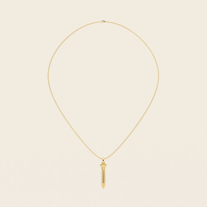 Wadj — Pendant — Medium — 18k Yellow Gold