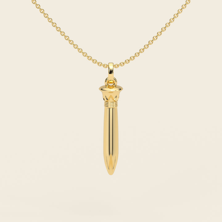 Wadj — Pendant — Medium — 18k Yellow Gold