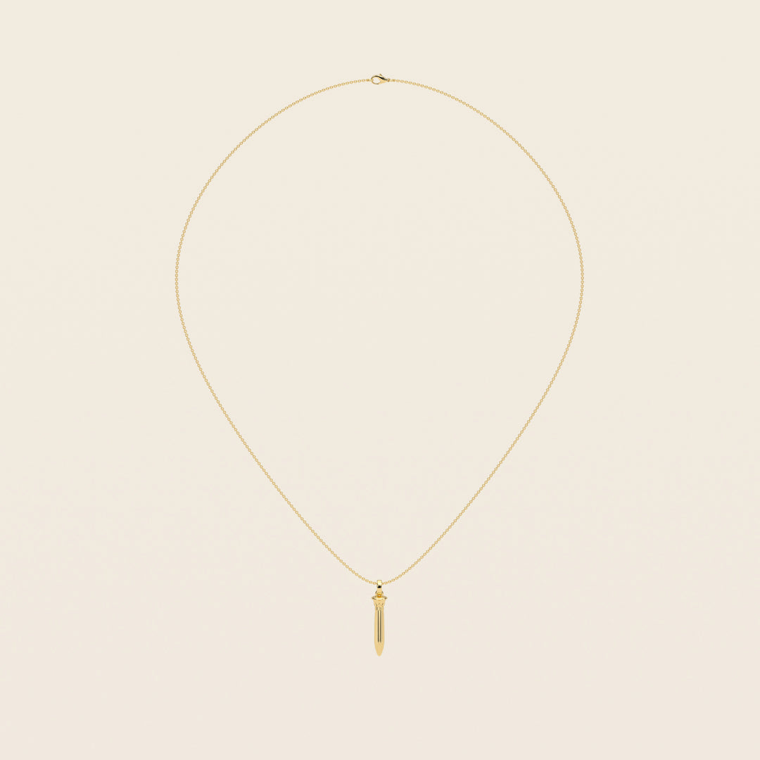 Wadj — Pendant — Small — 18k Yellow Gold