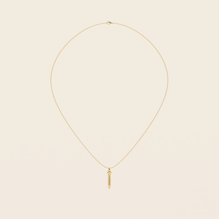 Wadj — Pendant — Small — 18k Yellow Gold