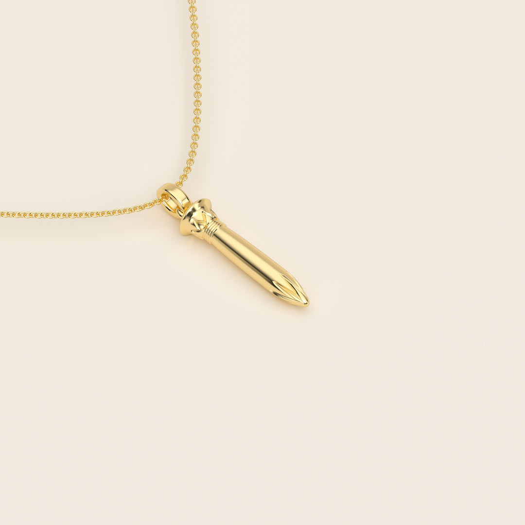 Wadj — Pendant — Small — 18k Yellow Gold