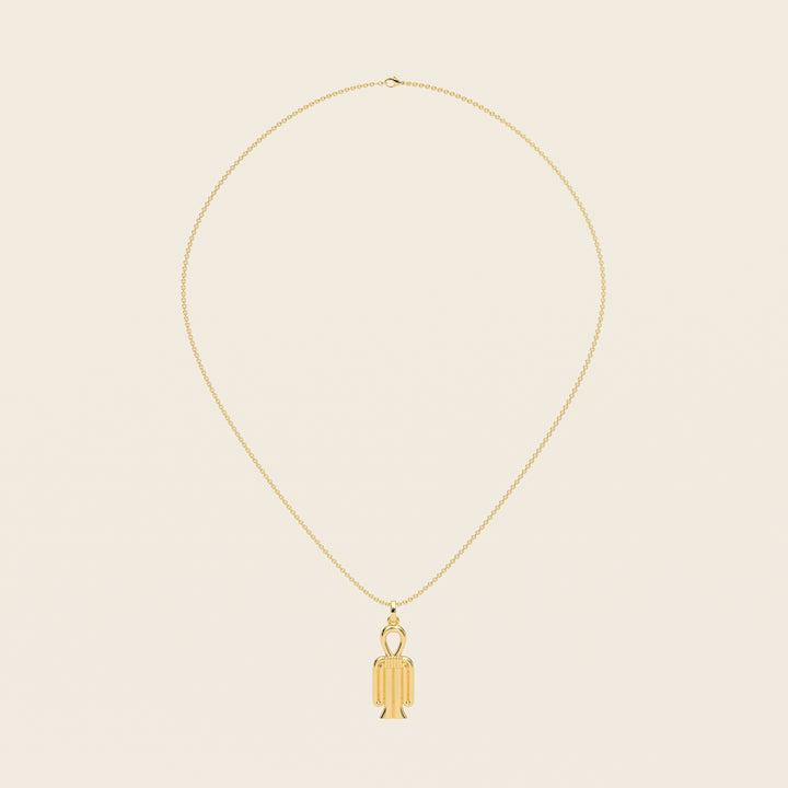 Tjet — Pendant — Medium — 18k Yellow Gold
