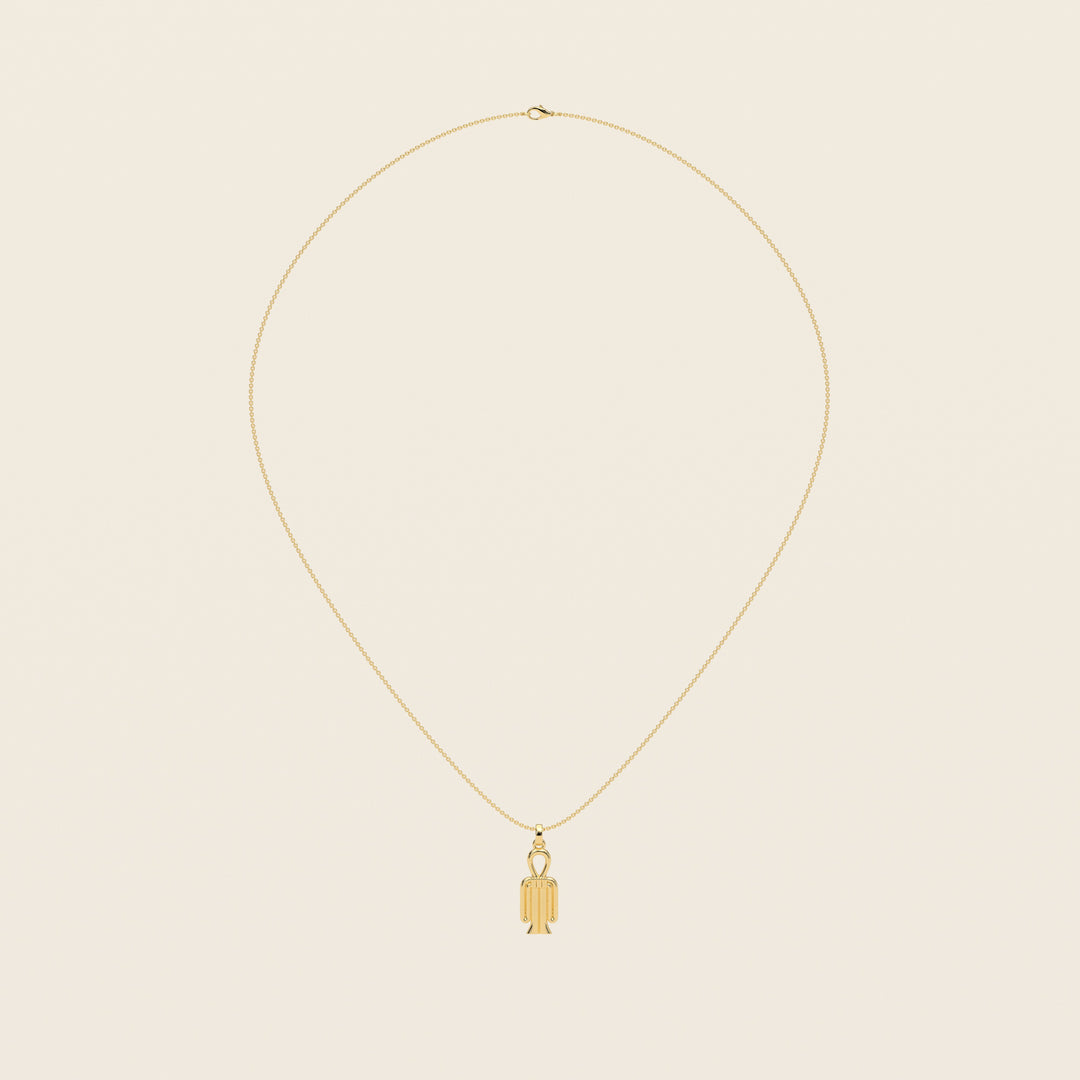 Tjet — Pendant — Small — 18k Yellow Gold