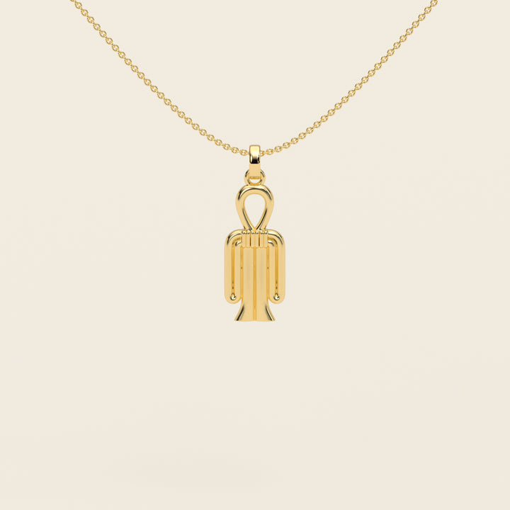 Tjet — Pendant — Small — 18k Yellow Gold