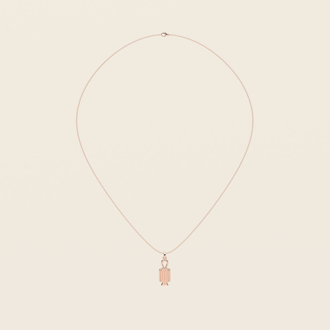 Tjet — Pendant — Small — 18k Rose Gold