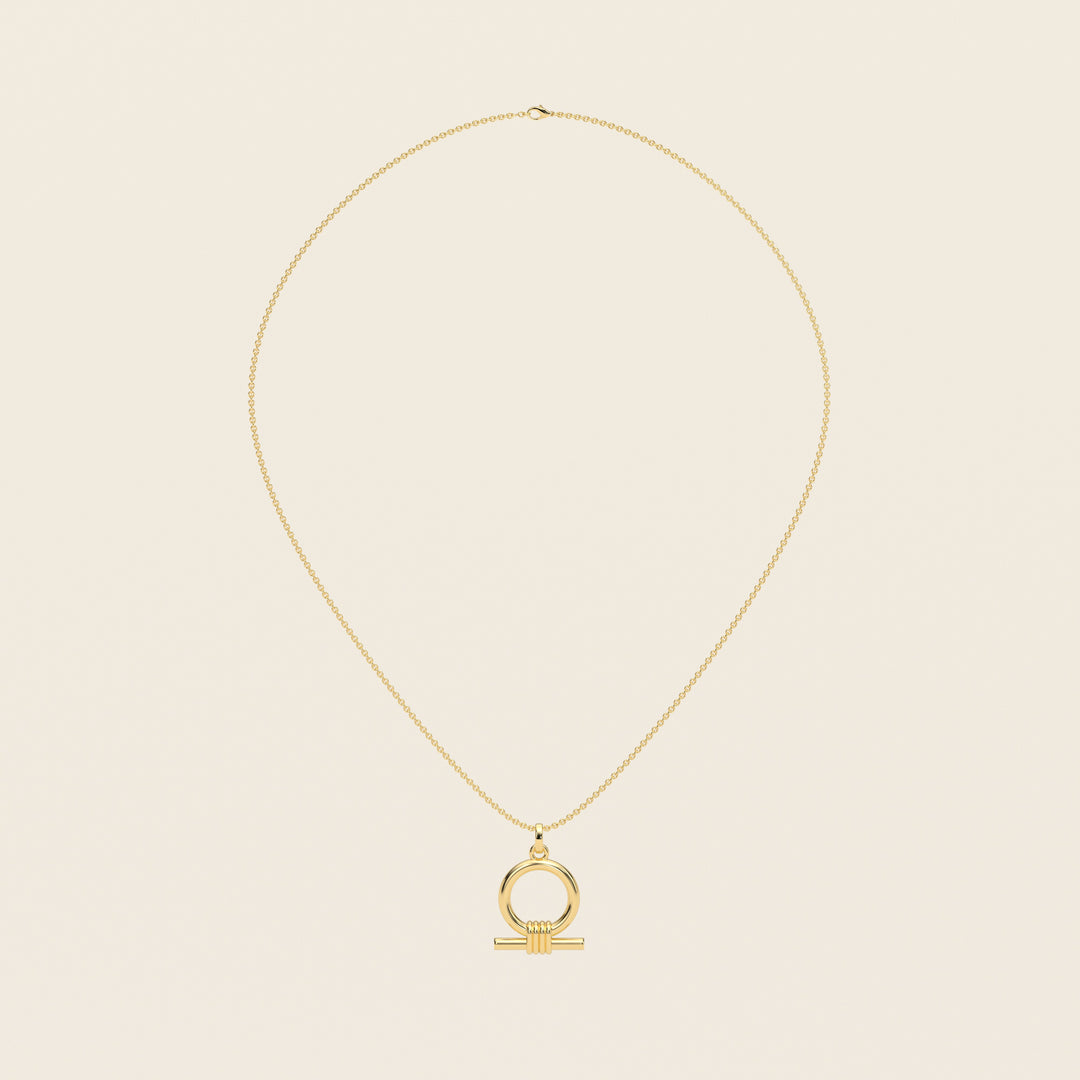 Shen — Pendant — Medium — 18k Yellow Gold