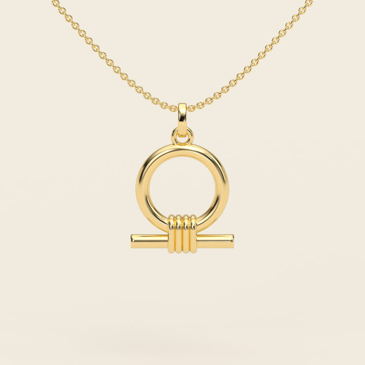 Shen — Pendant — Medium — 18k Yellow Gold