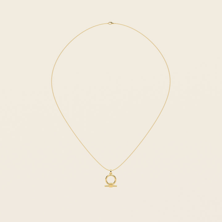Shen — Pendant — Small — 18k Yellow Gold