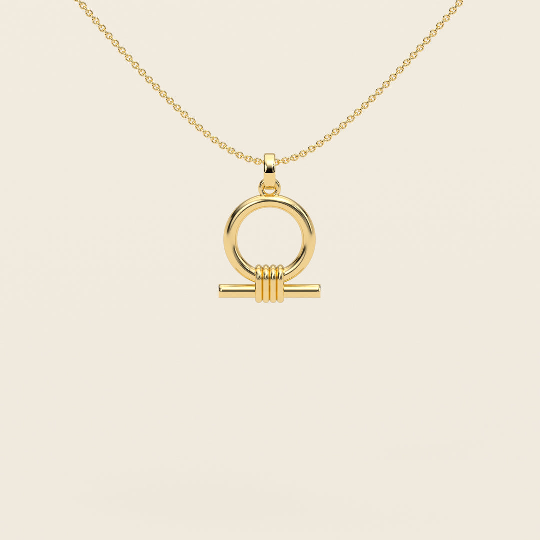 Shen — Pendant — Small — 18k Yellow Gold