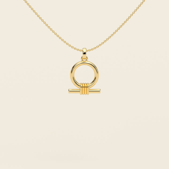 Shen — Pendant — Small — 18k Yellow Gold