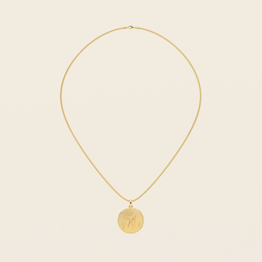 Dendera Zodiac — Orion — Pendant — Stater — 18k Yellow Gold
