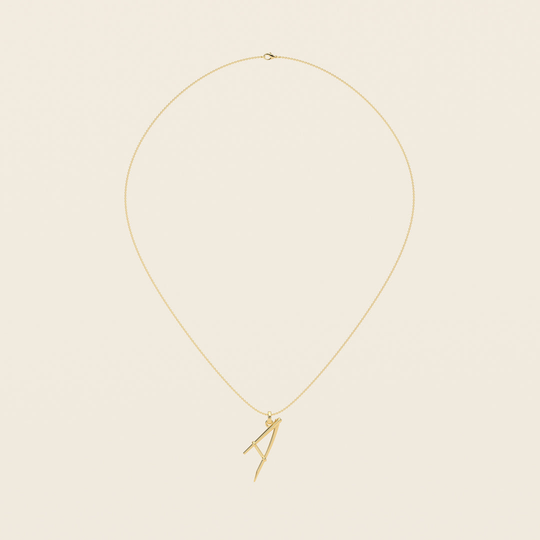 Mer — Pendant — Medium — 18k Yellow Gold