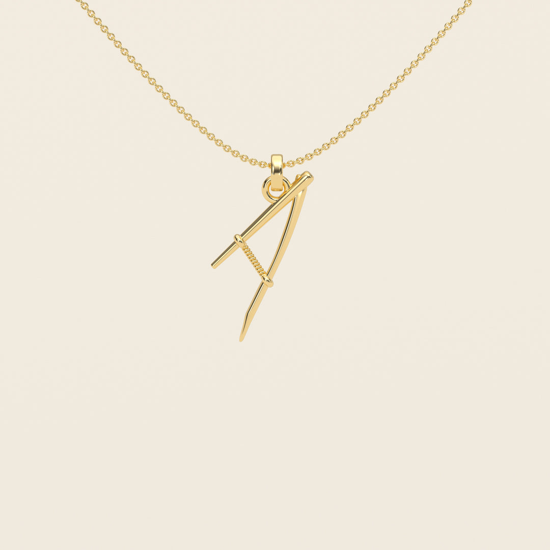 Mer — Pendant — Small — 18k Yellow Gold