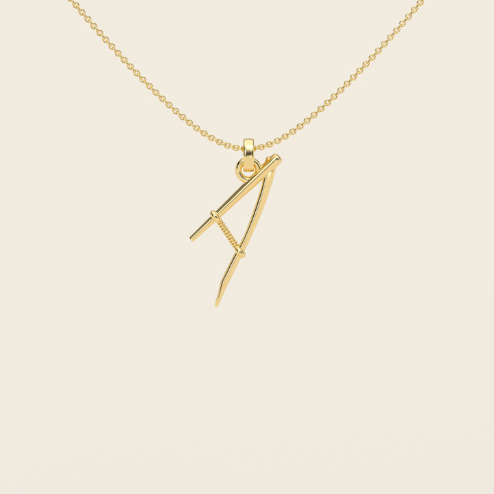 Mer — Pendant — Small — 18k Yellow Gold