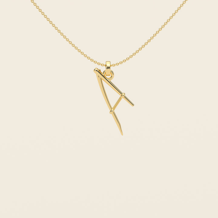 Mer — Pendant — Small — 18k Yellow Gold
