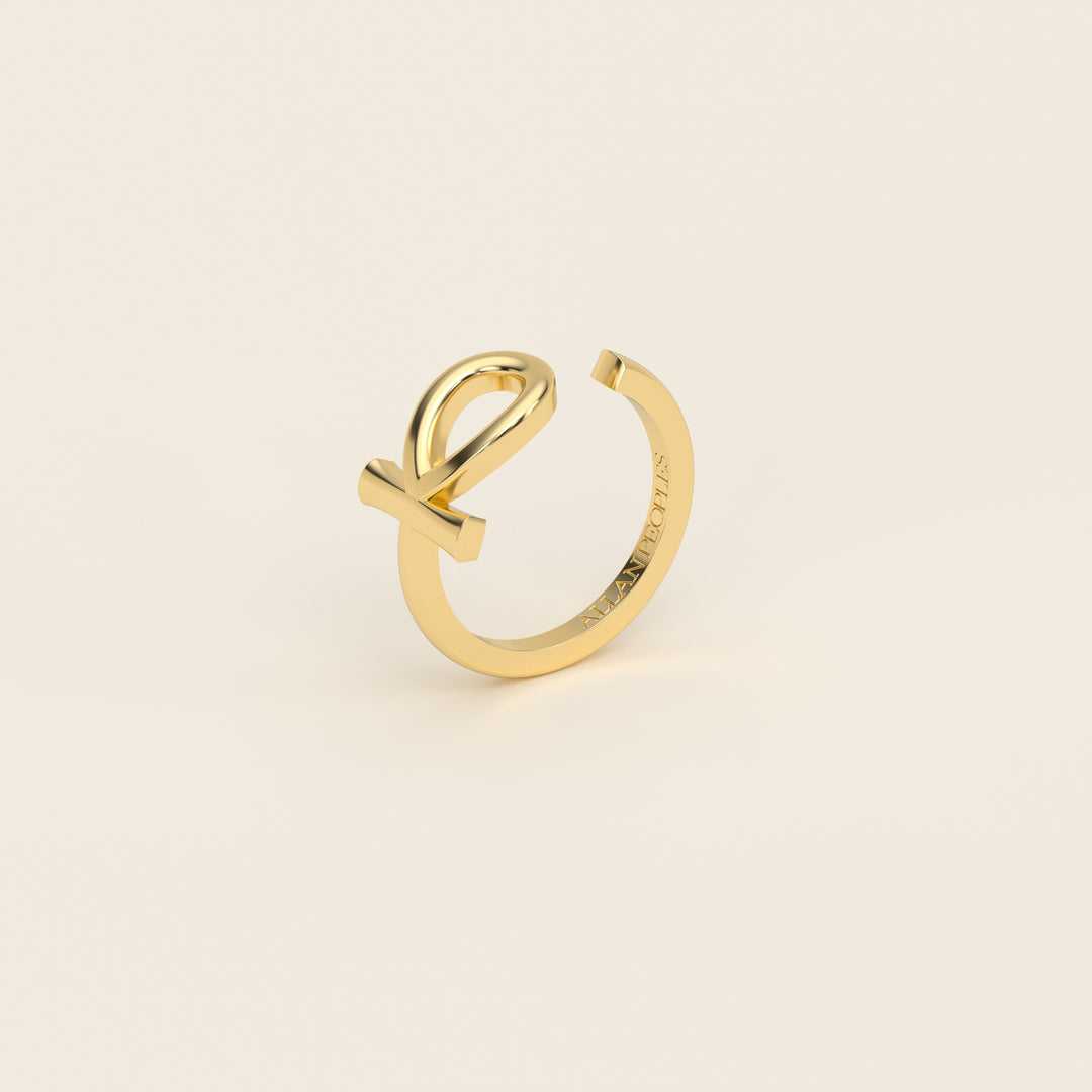 Ankh — Ring — 18k Yellow Gold