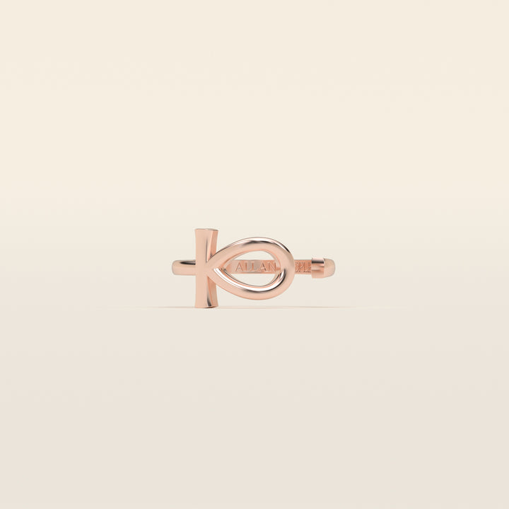 Ankh — Ring — 18k Rose Gold
